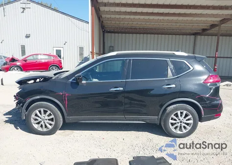2017 Nissan Rogue Sv z USA, uszkodzony, nr VIN KNMAT2MV3HP594227